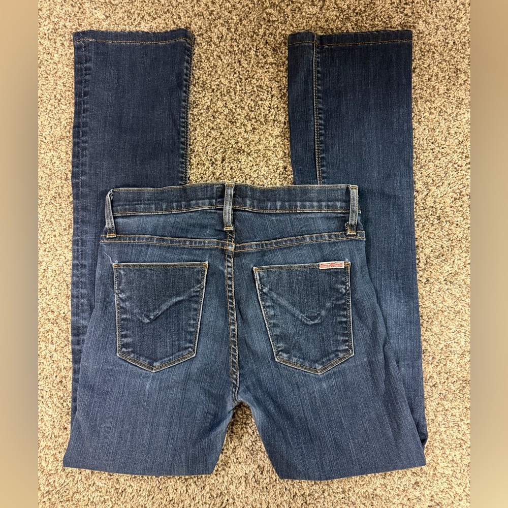 Hudson Jeans Women's Skinny Jeans in Dark Blue Wash